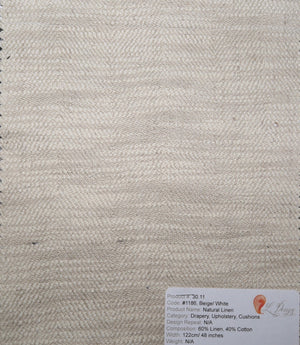 Natural Linen II Textured Patterns