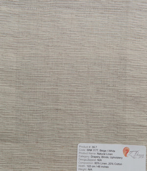 Natural Linen Solid Textures